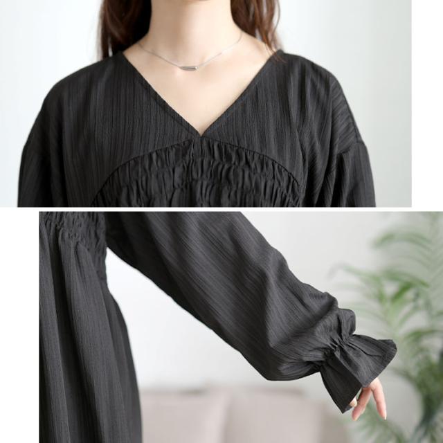キャンディスリーブシャーリングチュニック