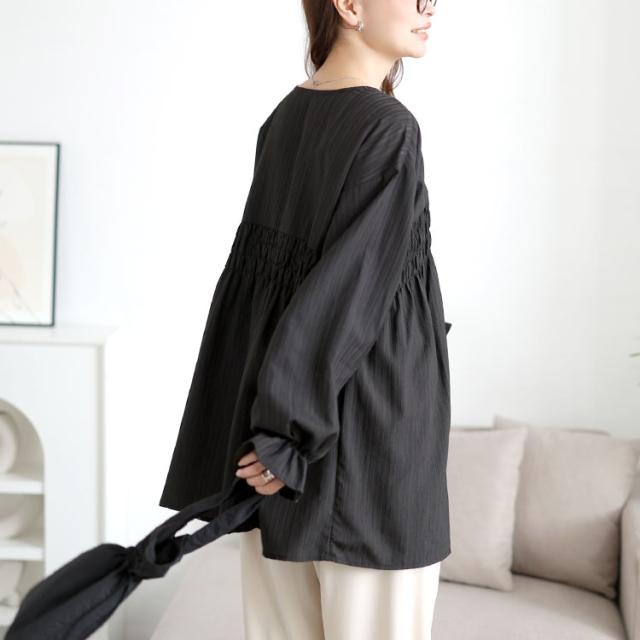 キャンディスリーブシャーリングチュニック