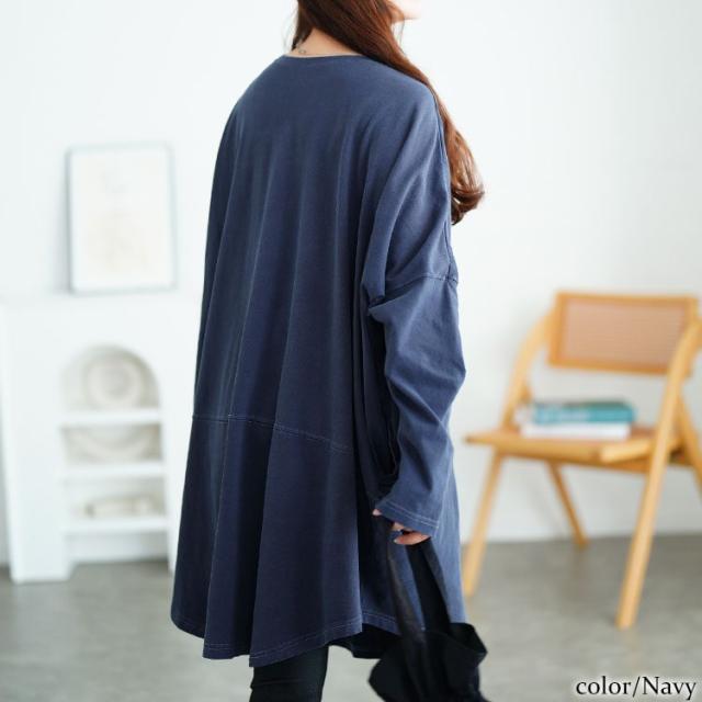 カレッジロゴコットンチュニック