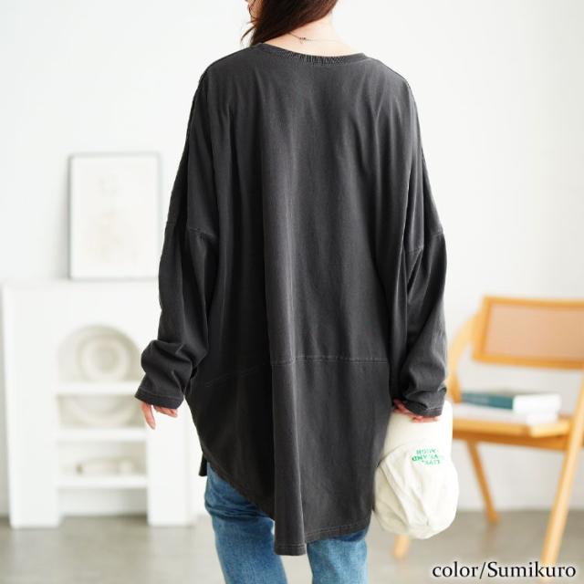 カレッジロゴコットンチュニック