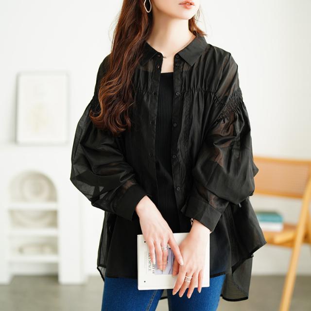 シャーリングシアーシャツ