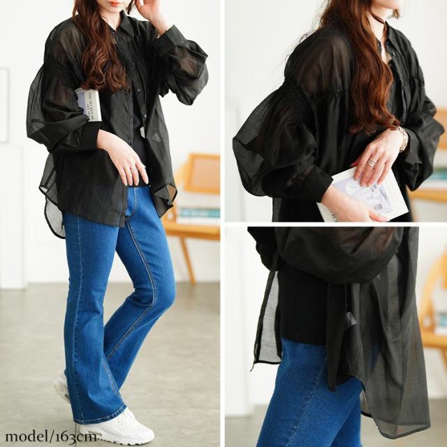 シャーリングシアーシャツ