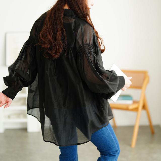 シャーリングシアーシャツ