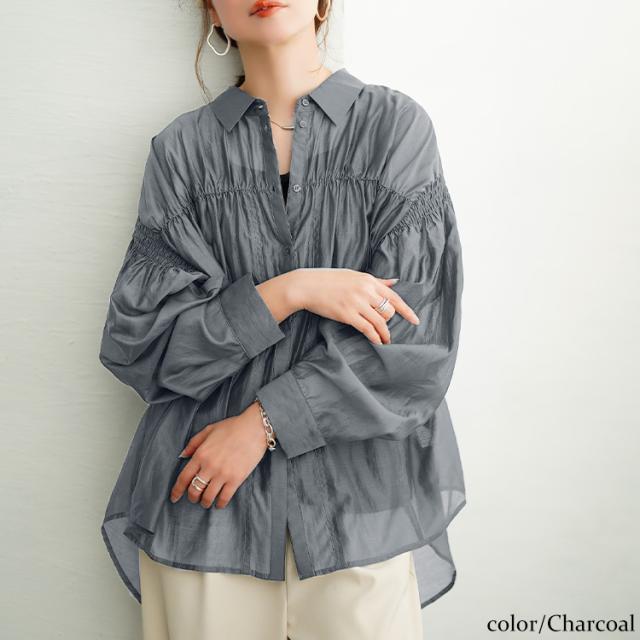 シャーリングシアーシャツ