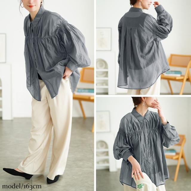 シャーリングシアーシャツ