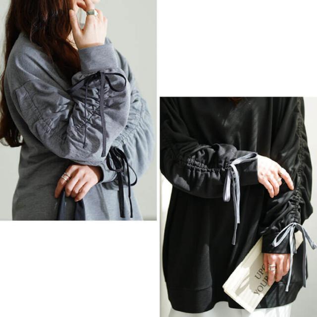 ドロストスリーブプルオーバー