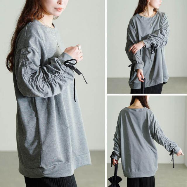 ドロストスリーブプルオーバー