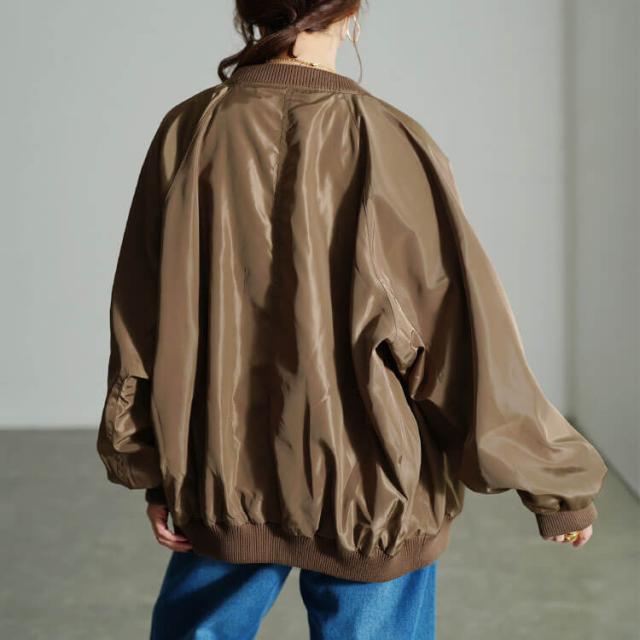 オーバーサイズMA-1ジャケット