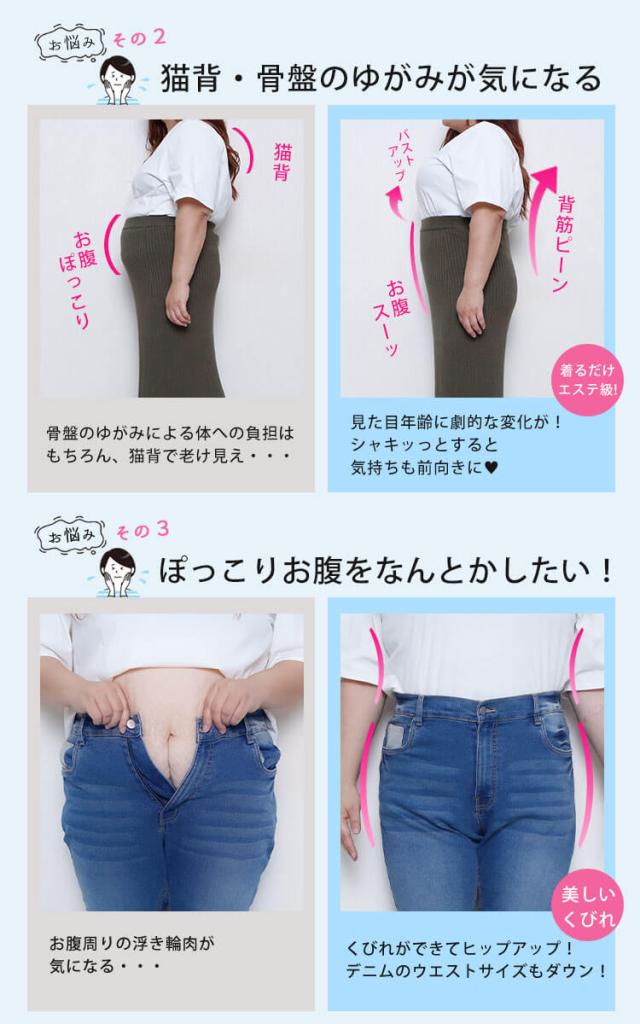 ファスナー付き着圧ガードルショーツ