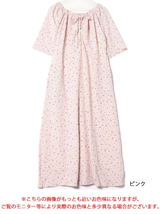 フラワーミストギャザーワンピース