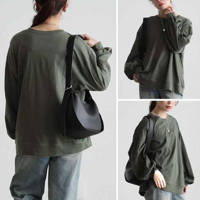 スラブオーバーサイズプルオーバー