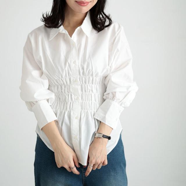 ブロードシャーリングシャツ