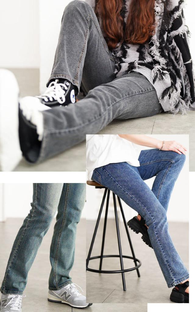 ストレッチデニムスキニーパンツ