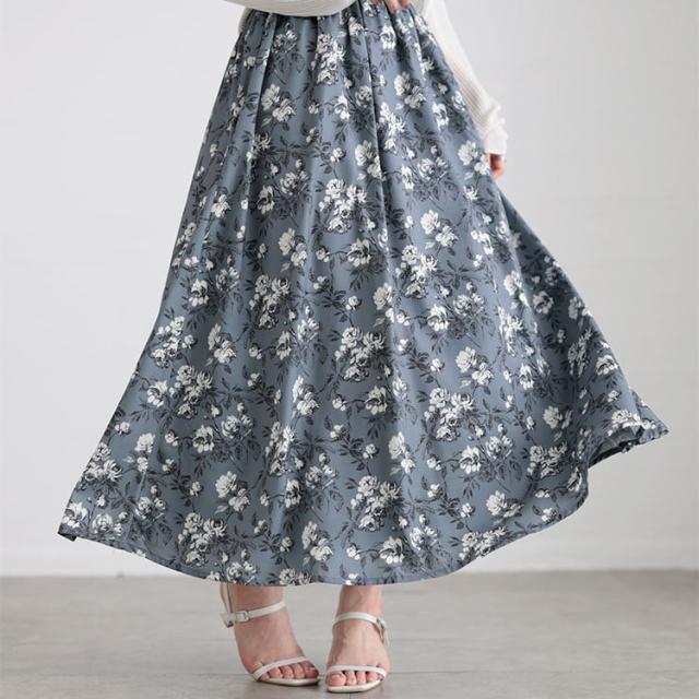 フラワーガーリーワンピース