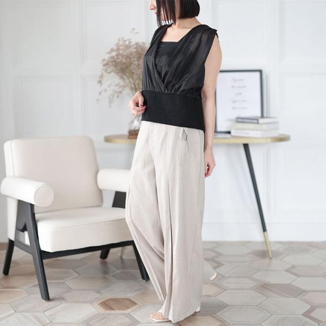 シアーカットコンビタンクトップ