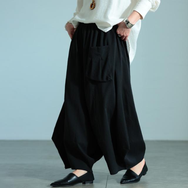 ビッグポケットバレルパンツ