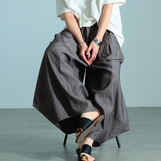 ビッグポケットバレルパンツ