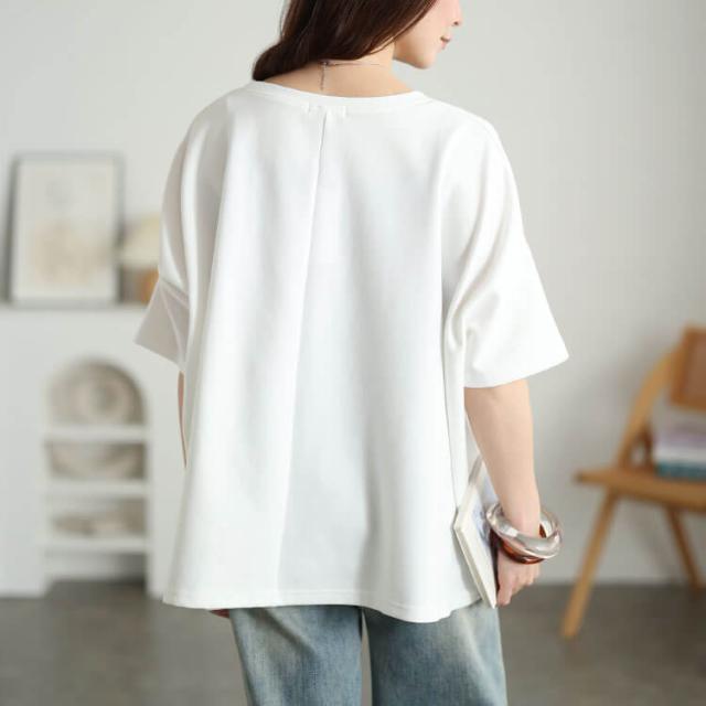 接触冷感＆UVカット＆吸水速乾ロゴプリントTシャツ