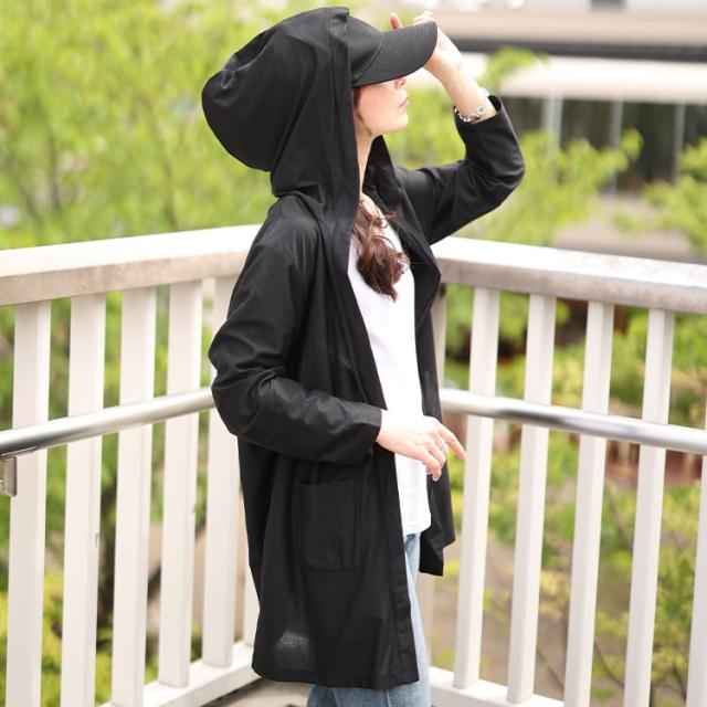 接触冷感&UVカットトッパーカーディガン