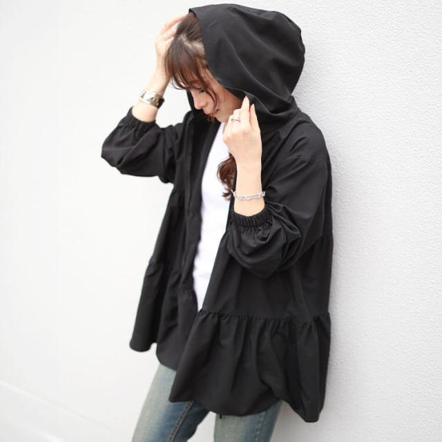 接触冷感&UVカット&耐塩素ティアードラッシュガード