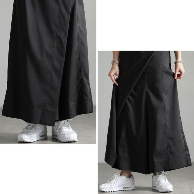 ラップスカートサルエルパンツ