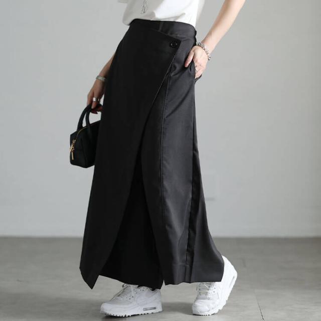 ラップスカートサルエルパンツ