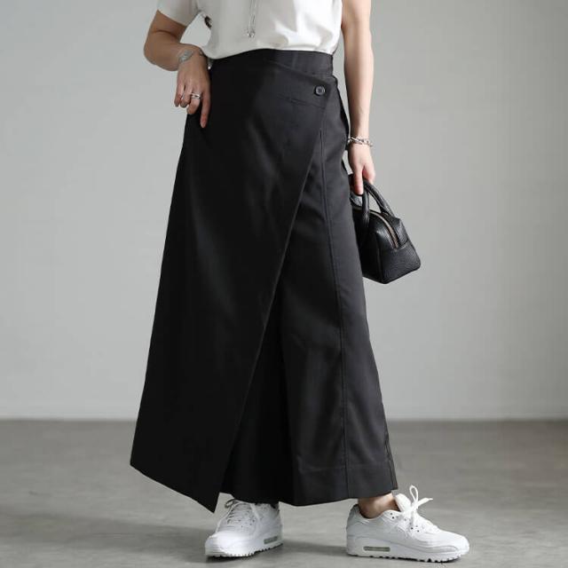 ラップスカートサルエルパンツ