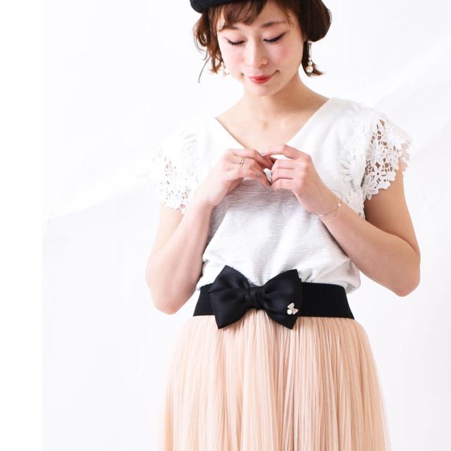 リボン付きゴムベルト