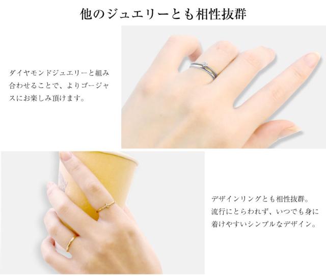 ララクリスティー プラチナリング 甲丸デザイン 7号〜23号 リング 指輪 マリッジリング 甲丸デザイン レディース メンズ