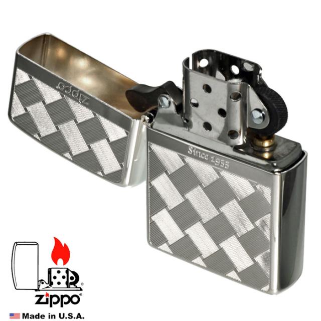 ZIPPO/つむぎ柄メッシュ両面加工S 画像4