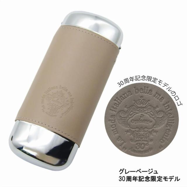 オロビアンコ メガネケース Orobianco 30周年記念限定モデル 高級国産牛革使用 スチール OBGC-030 全2色画像9