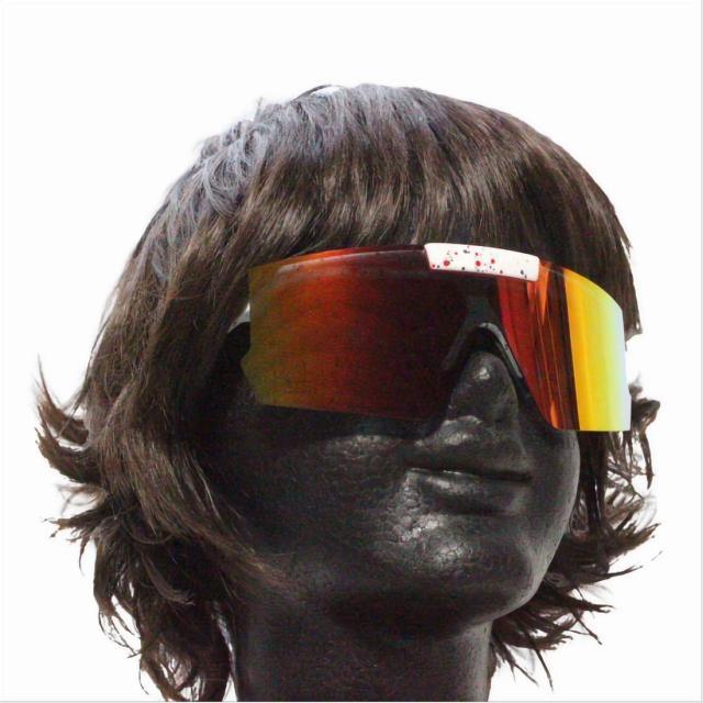 サングラス 偏光サングラス 跳ね上げ Maturi マトゥーリ スポーツサングラス リボ TK-2163RB画像