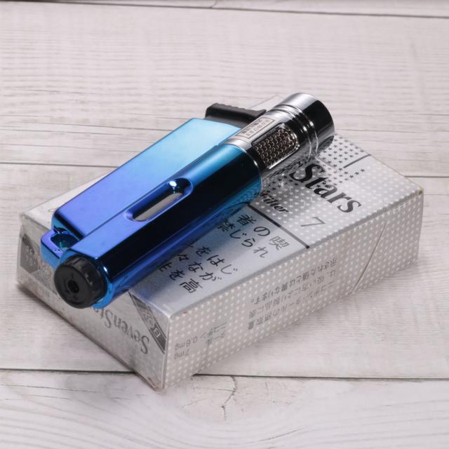 ROCK’NG-JET ガスライター ロッキンジェット ガス注入式 ジェットフレームライター アゲインスト ツインライト ROCKJET　全3色画像6