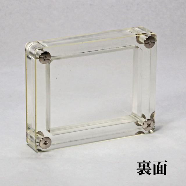 ペア（レギュラー＆スリム）ＺＩＰＰＯ用保管展示アクリルケース　2個用アクリルスタンド 画像3