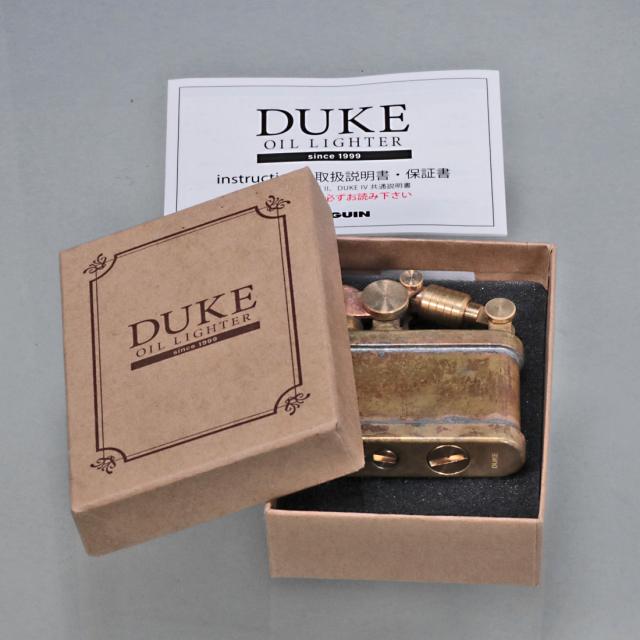 デューク1　DUKE 1 オイルライター ワイルドブラス　DUK1-WBS画像5