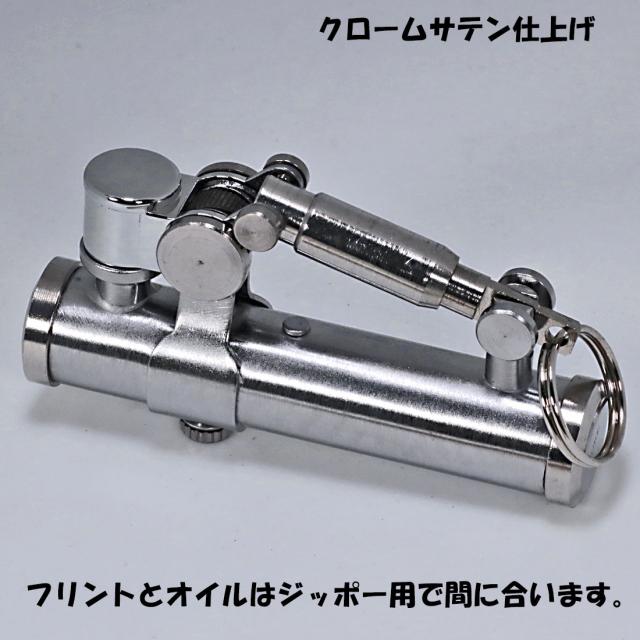 デューク2　DUKE 2 オイルライター クロームサテン　DUK2-CRST画像3
