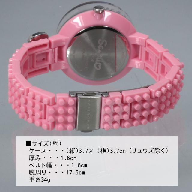 腕時計 ハローキティー nanoblock(ナノブロック) NKA-8601 選べる4色画像4