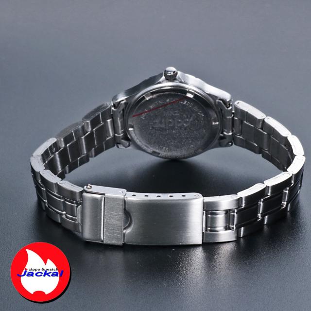 激レア 腕時計レディース ジッポー ZIPPO社公式ライセンス 腕時計 ZIPPOロゴ入り 当店蔵出し アナログ ステンレスベルト 5気圧防水 PAS-2-S画像4