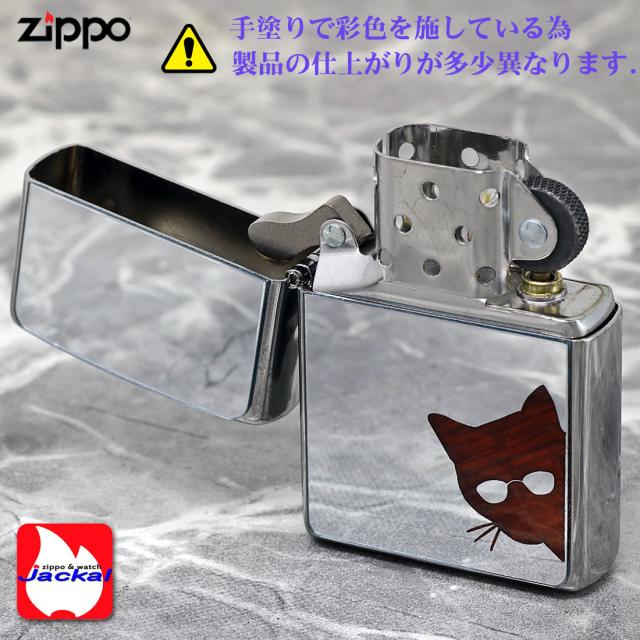 ZIPPO/猫 200FB  ポリカーボネート 2PCM-CAT  ブラウン画像3