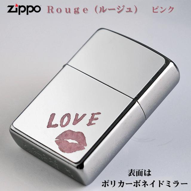 ZIPPO/HAND PAINTED  Rouge(ピンク) 　ポリカーボネイトミラー　口紅画像2