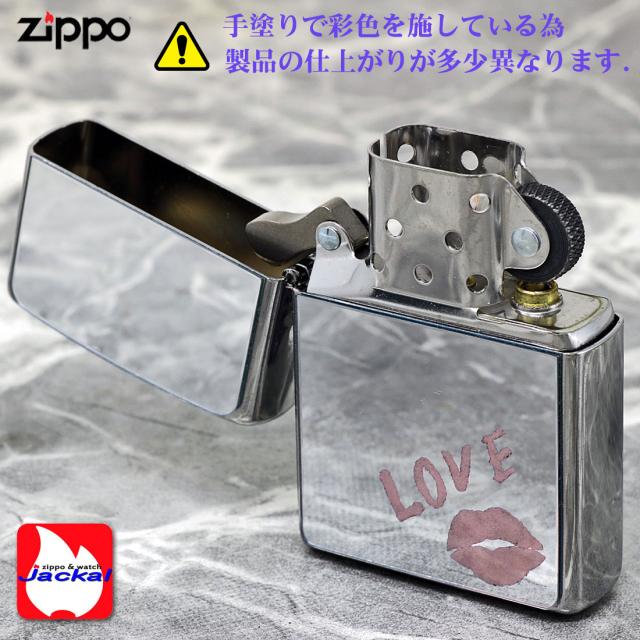 ZIPPO/HAND PAINTED  Rouge(ピンク) 　ポリカーボネイトミラー　口紅画像3