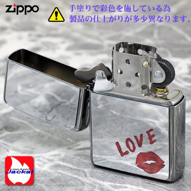 ZIPPO/HAND PAINTED  Rouge(レッド) 　ポリカーボネイトミラー　口紅画像3