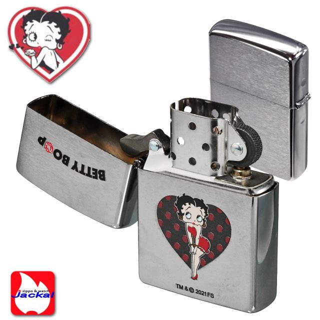 ZIPPO/ベティブープ ハート ベティちゃん クロムサテーナ 画像4