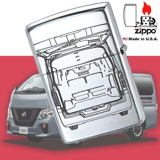 ZIPPO/NISSANシリーズ CARAVAN　キャラバン 日産公認 シルバーイブシ 画像3