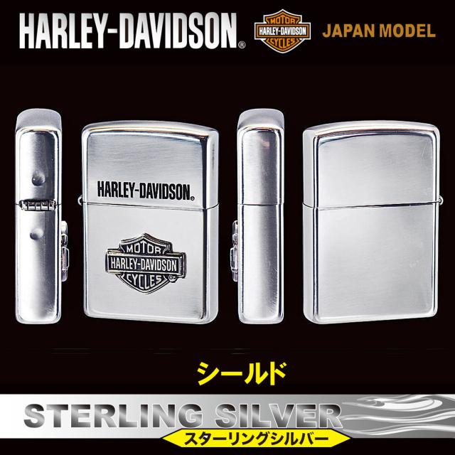 ZIPPO/ハーレーダビットソン  スターリングシルバー バー＆シールド 画像2