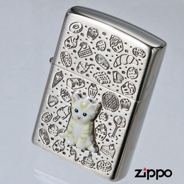 ZIPPO/ kitten sweets (c) ネコ cat スゥイーツ クリーム画像5