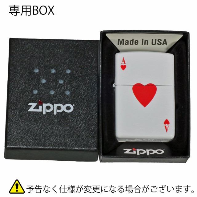 ZIPPO ジッポーライター トランプデザイン SPADEの エースと