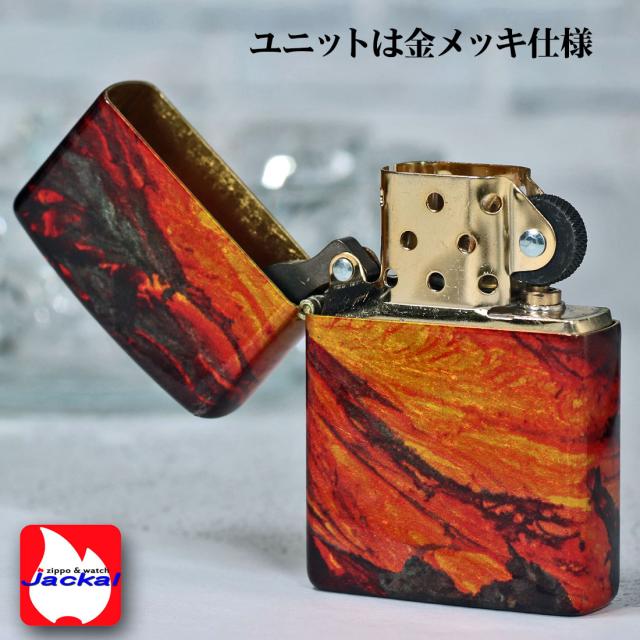 ZIPPO/Lava Flowデザイン 溶岩流　2023モデル #48622画像5