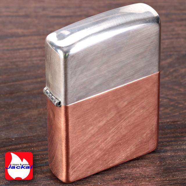ZIPPO/限定生産 Bimetal バイメタル　スターリングシルバー（純銀）とカッパー(純銅)　限定ボトム ＃48694画像4