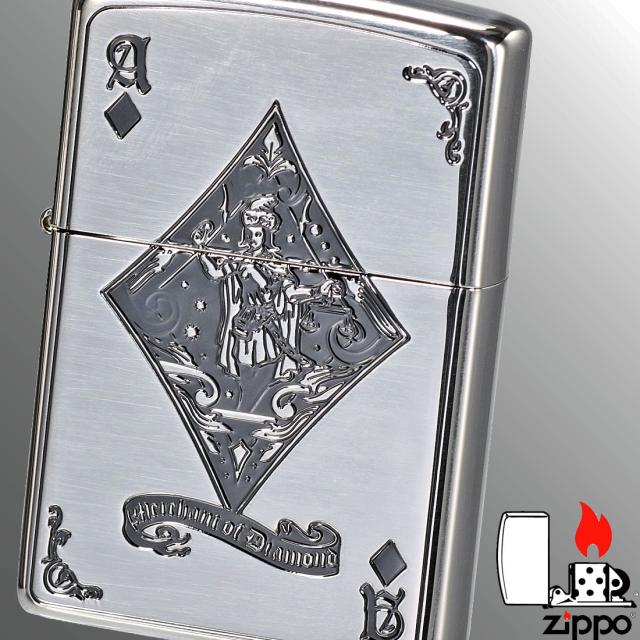 ZIPPO/デビル　DEUIL　トランプ　ダイヤ　エース　ニッケル　エッチング　DVLT-D画像6